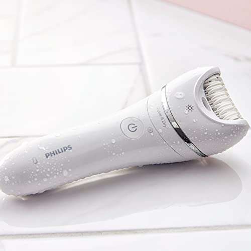 PHILIPS Epilator Series 8000, Wet and Dry Hair Removal for Legs and Body, Powerful Epilation, 8 Accessories, BRE735/01 £84.99 @ Amazon