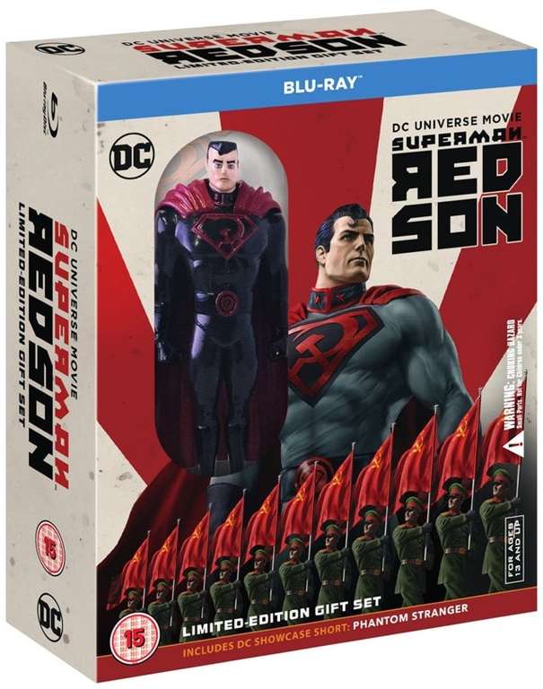 Superman: Red Son (Blu-ray) with Limited Edition Minifig £4.99 with code and free click & collect @ HMV