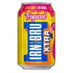 IRN-BRU Xtra Tropical Limited Edition Flavour Summer Special, 8x330ml £3.50 / £3.15 via Subscribe & Save at Amazon