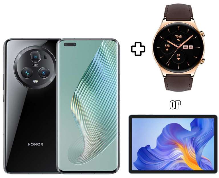 Honor Magic5 Pro 512GB 12GB 5G Smartphone + Choice Of Free Gift Including Honor Pad X8 Tablet - £800.99 With Code @ Honor UK