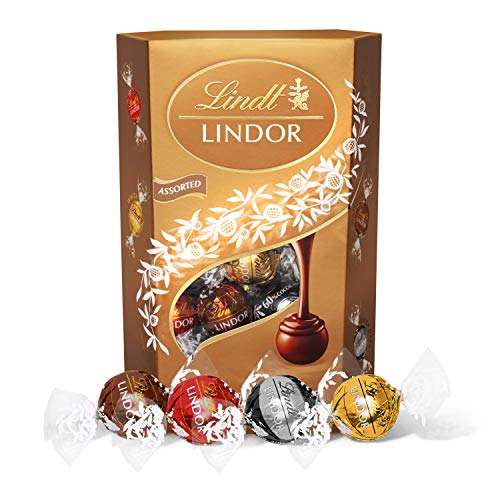 Lindt Lindor Assorted Chocolate Truffles Box Large 337g - £4.75 (+ possible 10% voucher + up to 15% subscribe and save) @ Amazon