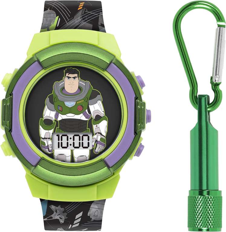 Disney Encanto Metallic Digital Watch / Buzz Light Year Digital Grey Silicon strap Watch Torch Set - Free C&C