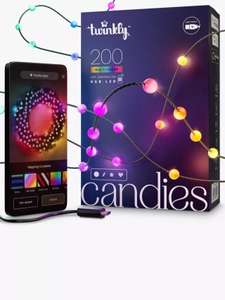 Twinkly "Candies" App-Controlled 200 LED Lights, L13m, Multi - in-store Cardiff (possibly nationwide)