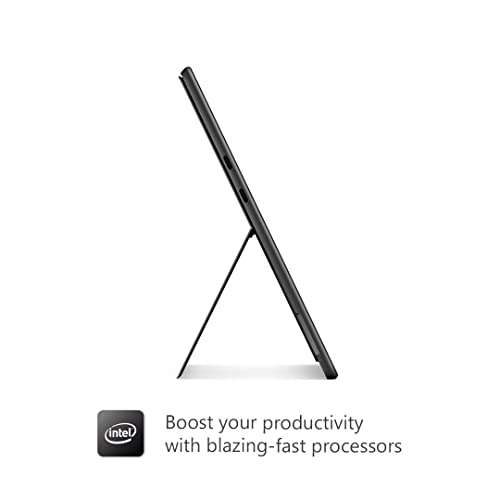 Microsoft Surface Pro 9 - 13 Inch 2-in-1 Tablet PC - Black - Intel Core i5, 8GB RAM, 256GB SSD - Windows 11 Home