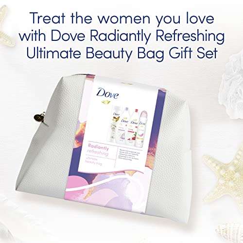 Dove Radiantly Refreshing Ultimate exclusive Beauty Bag Dove Body Wash, Body Lotion& Dove Deodorant Gift Set £8.10 @ Amazon