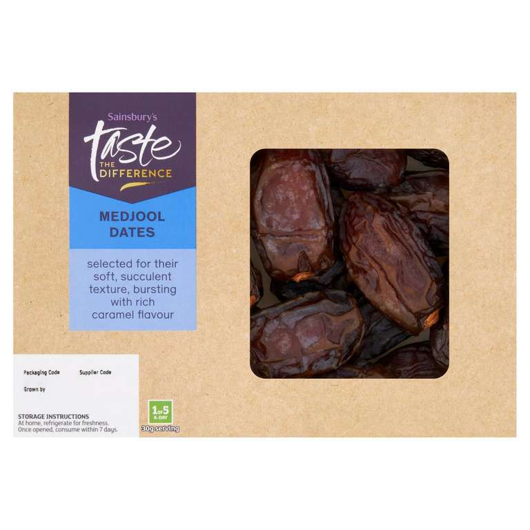 Taste the Difference Medjool dates 500g - Nectar price