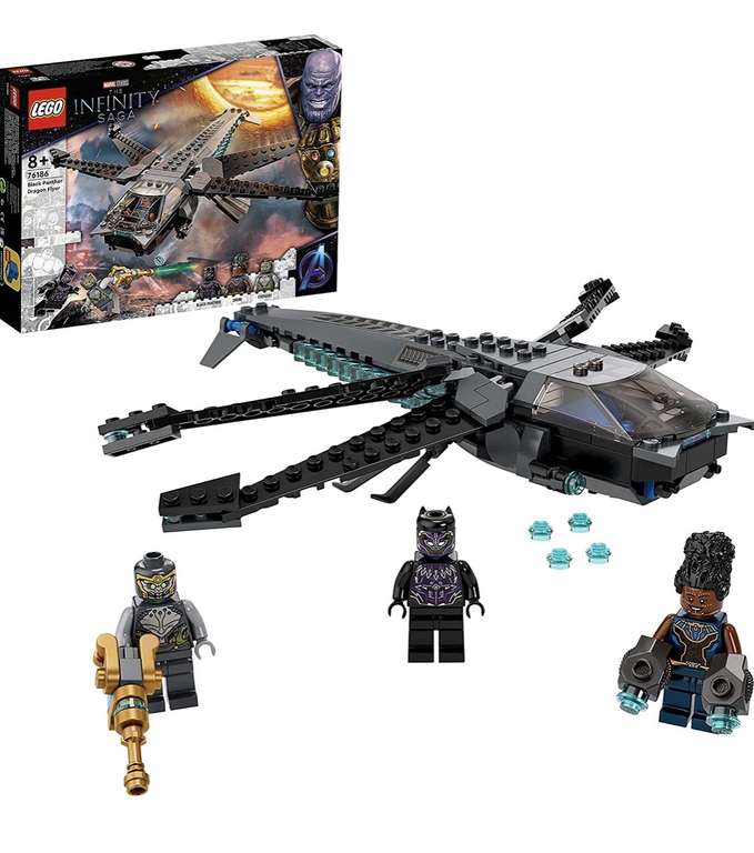 LEGO 76186 Marvel Black Panther Dragon Flyer - £12 / LEGO 75295 Star Wars Millennium Falcon Microfighter -£6.74 @ Amazon