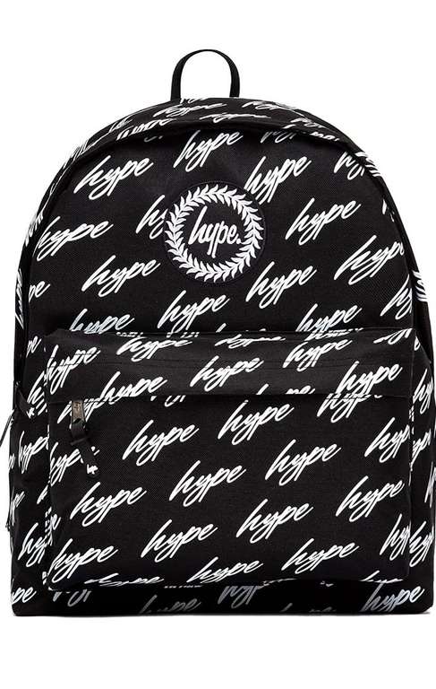 hype Unisex's Black & White Scribble Logo Backpack - £9.99 @ Amazon