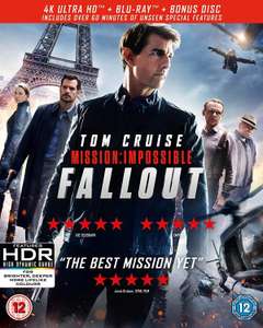 Used: Mission: Impossible - Fallout (4KUltra-HD + Blu-ray + Bonus Disc) [2018] £4.89 @ Music Magpie