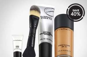 MAC Cosmetics Ultimate Complexion Kit £41 with voucher code and free delivery at MAC
