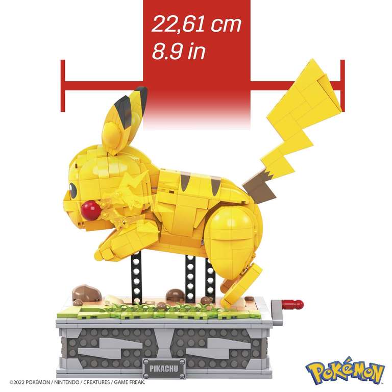 MEGA Pokémon Action Figure, Motion Pikachu Pokemon