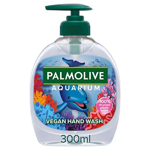Palmolive Aquarium Liquid Handwash with pump 300ml £1.15 @ Amazon