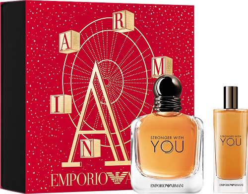 Armani Stronger With You 50ml & 15ml EDT Gift Set - £ With Code + Free  Delivery @ Escentual | hotukdeals