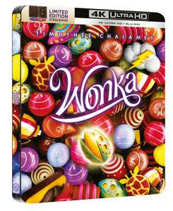 Wonka - Limited Edition Steelbook - 4K Ultra HD + Blu-Ray (English Audio) [italian Release]