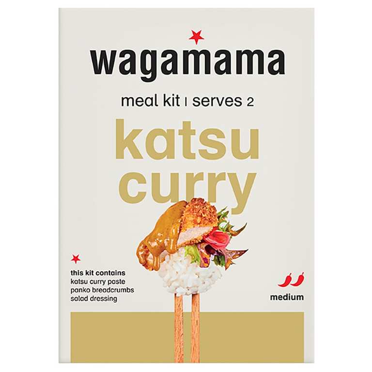 Wagamama Katsu Curry Meal Kits For Two 240g / Pad Thai 212g - In Store Shard End