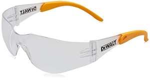 Dewalt DPG54-1D Protector Clear High Performance Lightweight Protective Safety Glasses - £2.75 @ Amazon