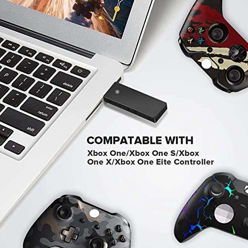 ARCELI XBox Wireless Adapter for Windows Xbox One Controller Elite Series 2 Xbox One X/S - £2.99 @ Sold by Amazon fulfilled by ARC-UK