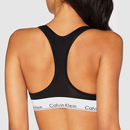 Calvin Klein Women's Modern Cotton - Bralette, Sports Bra sizes XS - L £12 @ Amazon
