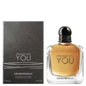 ARMANI Stronger With You Eau de Toilette 150ml - £55.24 + Free Delivery (Offer Valid For Members) - @ The Perfume Shop