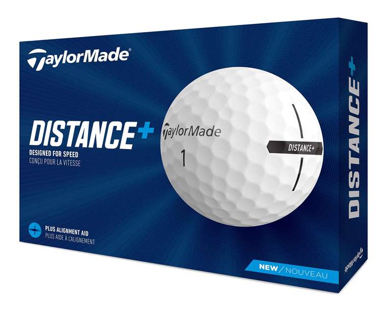Taylormade Distance + Golf Balls - Dozen W/voucher