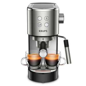 KRUPS Virtuoso XP442C40 Coffee Machine – Stainless Steel & Black £72.24 with code (UK Mainland) @ Homeofbrands / Ebay