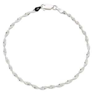 Silver Twist Bracelet - £22 + £3.95 Delivery @ Beaverbrooks