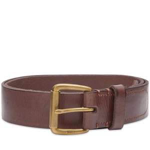 Polo Ralph Lauren Black Leather Classic Belt - £19.99 (+£4.99 Delivery) @ TK Maxx