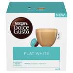 Nescafe Dolce Gusto Flat White Coffee Pods,16 Count (Pack of 3) - £9 @ Amazon