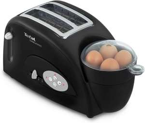 Toast N Bean TT552842 2-Slice Toaster, Bean & Egg maker, 1200 W - Black £39.99 delivered, using code @ Tefal