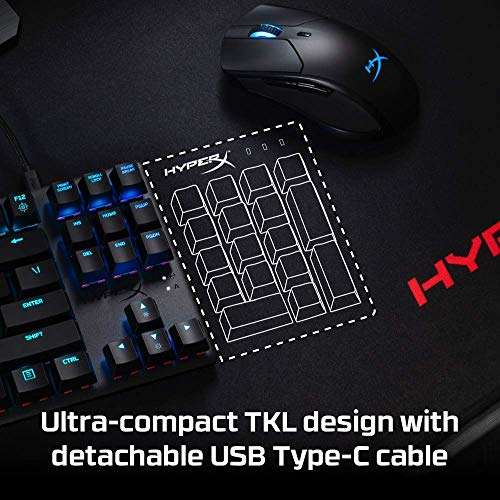 HyperX Alloy Origins Core – Tenkeyless Mechanical Gaming Keyboard £49.99 @ Amazon