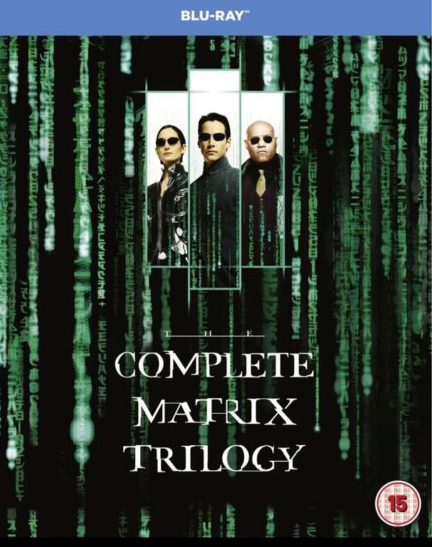 The Matrix Trilogy [Blu-Ray] - £7.99 @ Amazon