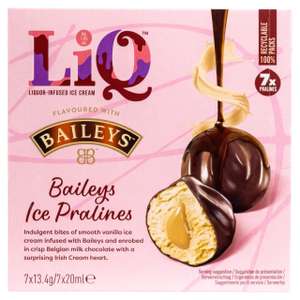 LiQ Baileys Ice Cream Pralines 3 x 7 Pack