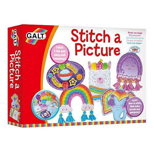 Galt Toys, Stitch a Picture £8.60 delivered at Amazon