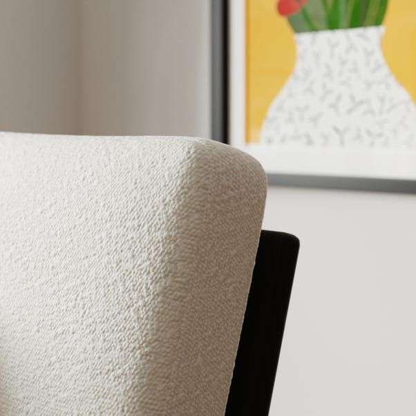 Elements Maddox Boucle Accent Chair - £149.50 + £9.95 delivery @ Dunelm