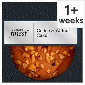 Tesco Finest : Coffee & Walnut / Red Velvet / Carrot / Victoria Sponge / Chocolate / Lemon Drizzle Cake - Clubcard price