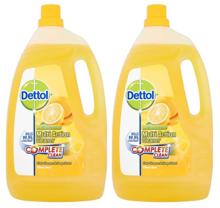 Dettol Anti-Bacterial Multi Action Cleaner Concentrate 4L (2x Bottles = 8L) - £7.18 IN STORE ONLY @ Costco Haydock