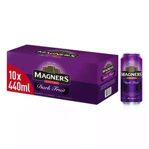 Magners Dark Fruits Cider 440ml x 10 £7.99 @ LIDL Exmouth