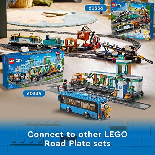 LEGO 60335 City Train Station Set - £59.39 Prime Exclusive @ Amazon