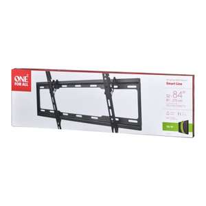 One For All TV Bracket – Tilt (15°) Wall Mount – Screen size 32-90 Inch - For All types of TVs