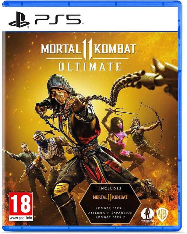 Mortal Kombat 11 Ultimate (PS5) £10 @ Amazon