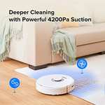 Roborock Q7 Max+ Robot Vacuum Cleaner with 4200Pa Suction, No-Mop & No-Go Zones, 180mins Runtime - £399 Free P&P with Prime at Amazon.co.uk