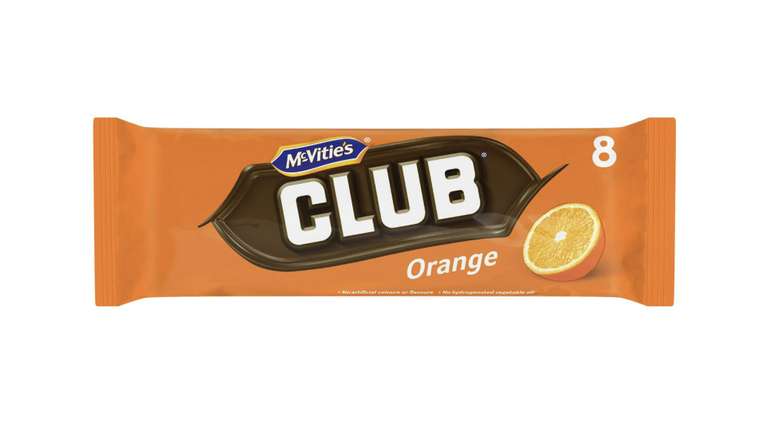 McVitie's Club Orange 8 pack found for 30p @ Sainsbury's, Beckton (London)