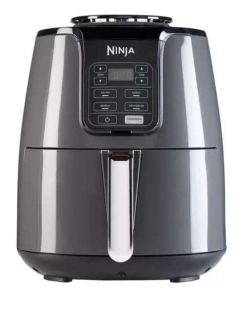 NINJA AF100UK Air Fryer, 3.8 L, ‎1550 W, 4-in-1 Air Fry, Roast, Reheat, Dehydrate, 2 year guarantee - £74.99 with trade in code