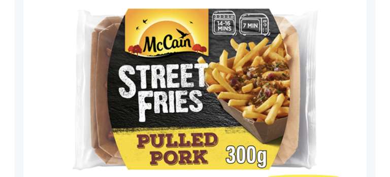 McCain Pulled Pork Street Fries