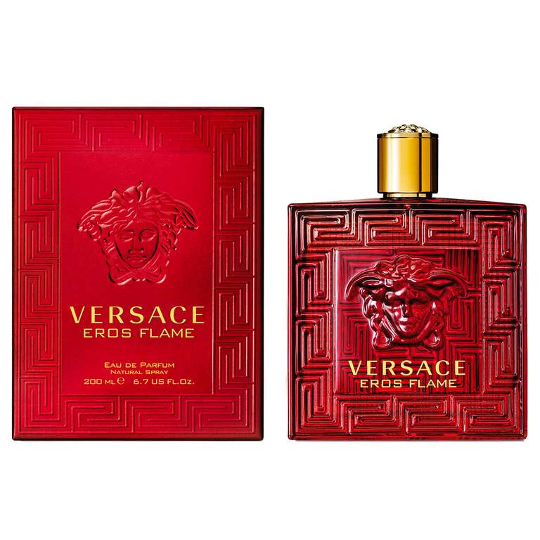 Versace Eros Flame Eau de Parfum 200ml Spray for Him New & Sealed With Code Sold by perfume_shop_direct