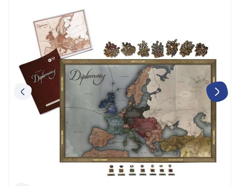 Hasbro Diplomacy Game - £10.87 delivered with code @ Bargain Max