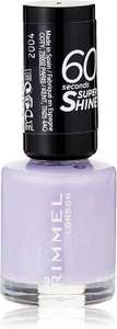 Rimmel dry in 60 seconds nail polish £2.54 / £2.41 with Subscribe & Save @ Amazon