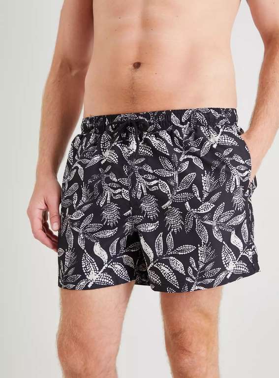 Mono Batik Print Swim Shorts £3 (Click and Collect)