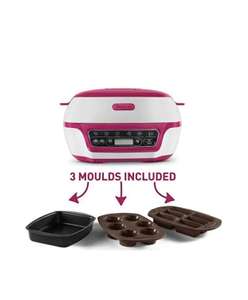 Tefal Cake Factory KD801840 Precision Baking Machine with Silicone Moulds - £100 @ Amazon