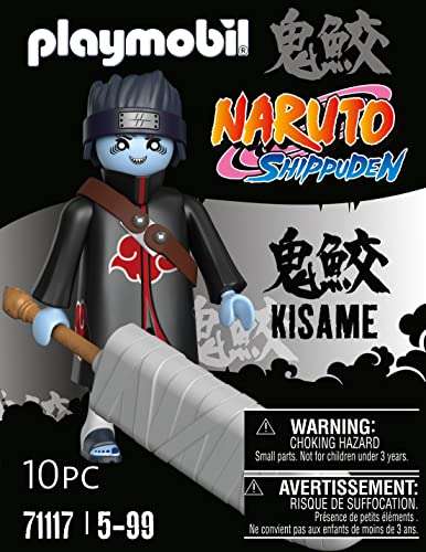 Playmobil 71117 Naruto: Kisame Figure Set, Naruto Shippuden Anime Collectors Figure